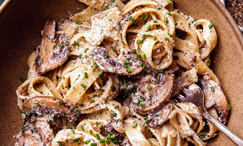 Truffle Mushroom Tagliatelle